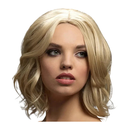 Dark Blonde - Back - Fever Unisex Adult Olivia Wig