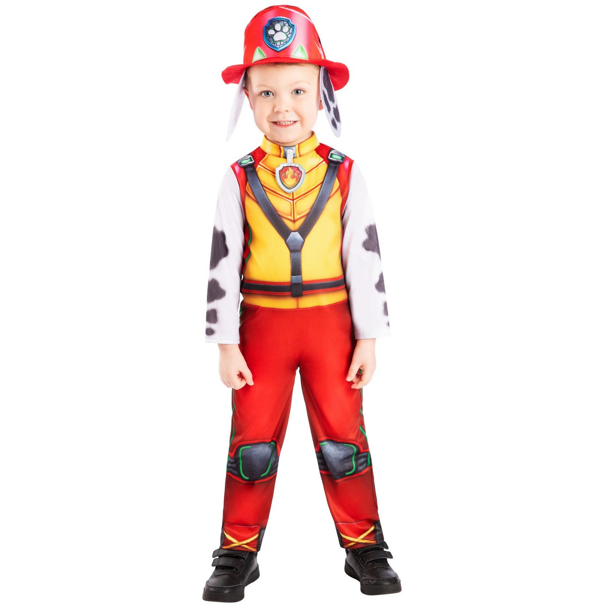 Red-Yellow-Black - Lifestyle - Paw Patrol Childrens-Kids Classic Marshall Costume
