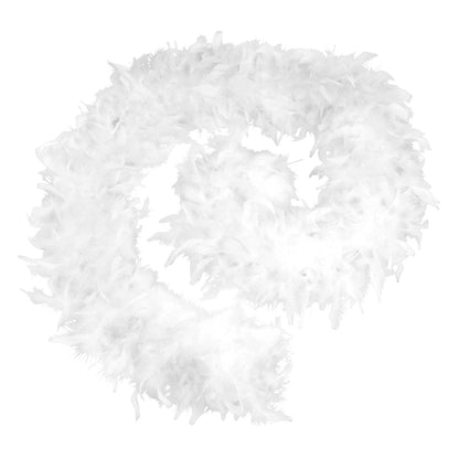 White - Front - Bristol Novelty Unisex Adults Budget Feather Boa