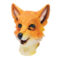 Orange - Front - Bristol Novelty Unisex Fox Rubber Head Mask