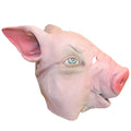 Pink - Back - Bristol Novelty Unisex Pig Rubber Head Mask