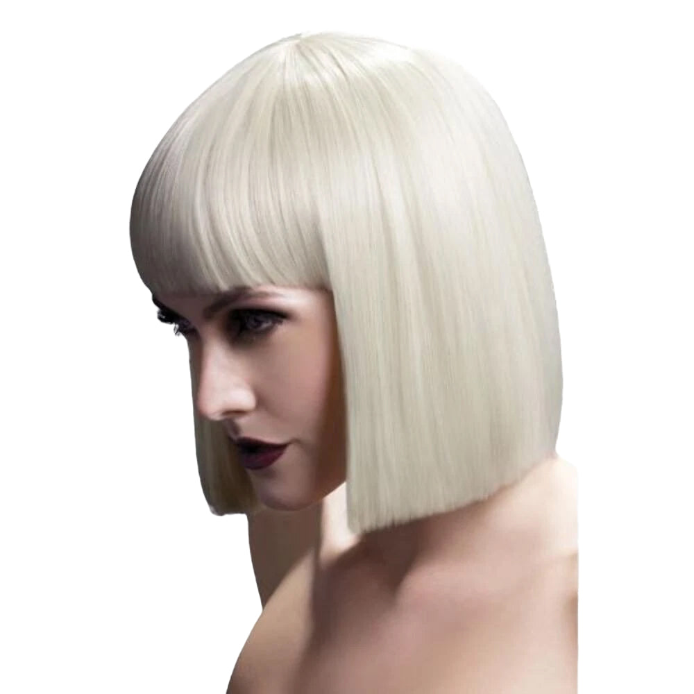Blonde - Front - Fever Unisex Adult Lola Bob Cut Wig