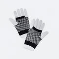 Black - Back - Bristol Novelty Unisex Adults Short Fishnet Gloves (1 Pair)