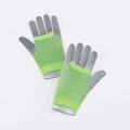 Neon Green - Side - Bristol Novelty Unisex Adults Short Fishnet Gloves (1 Pair)