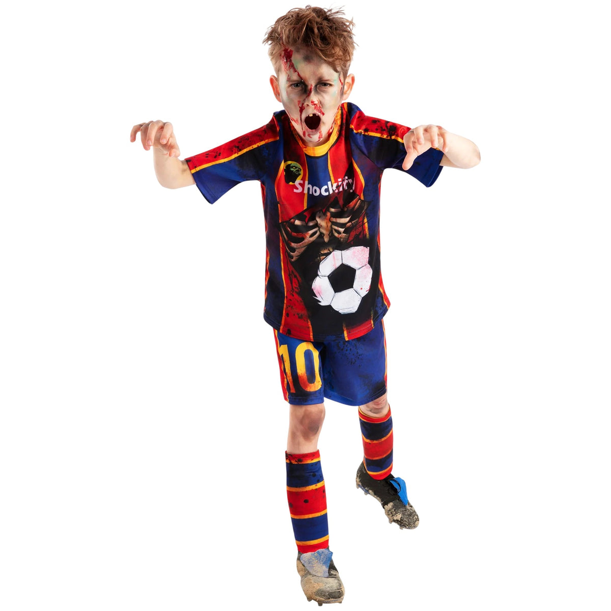Multicoloured - Pack Shot - Forum Novelties Mess-icre Zombie Costume