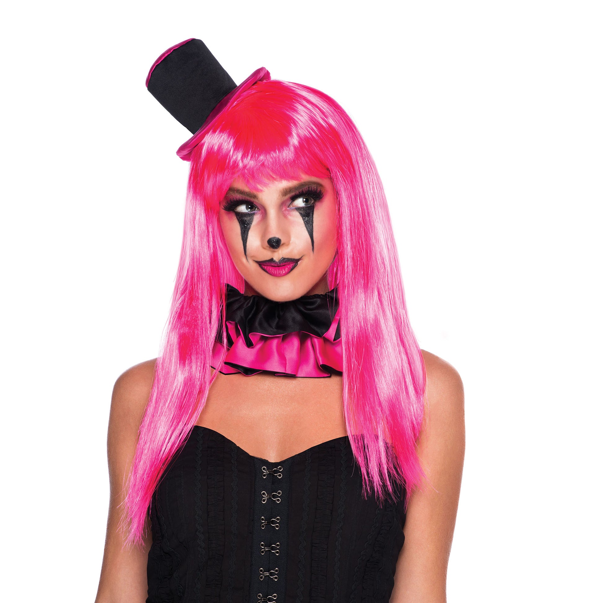 Neon Pink - Lifestyle - Bristol Novelty Womens-Ladies Passion Wig