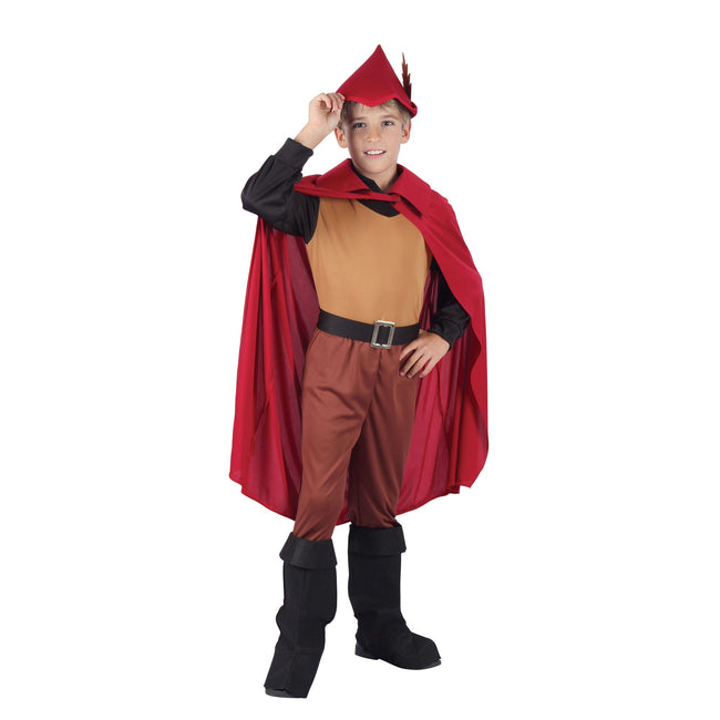 Red-Brown-Black - Front - Bristol Novelty Childrens-Boys Forest Prince Costume