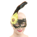 Black-Gold - Front - Bristol Novelty Black-Gold Sequin Eye Mask