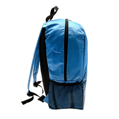 Black-White - Side - Man City Unisex Fade Design Backpack
