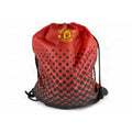 Red - Front - Man United Unisex Gym Bag