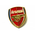 Red-Gold - Front - Arsenal FC Official Football Crest Pin Badge