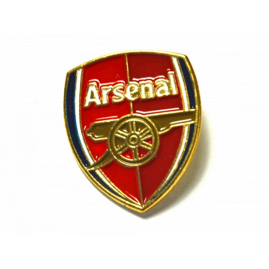 Red-Gold - Front - Arsenal FC Official Football Crest Pin Badge