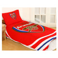 Red - Front - Arsenal FC Pulse Reversible Duvet And Pillow Case Set