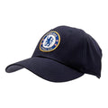 Navy - Front - Chelsea FC Unisex Adults Baseball Cap