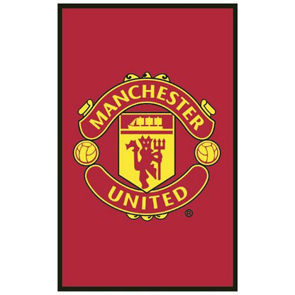 Red - Front - Manchester United FC Rug