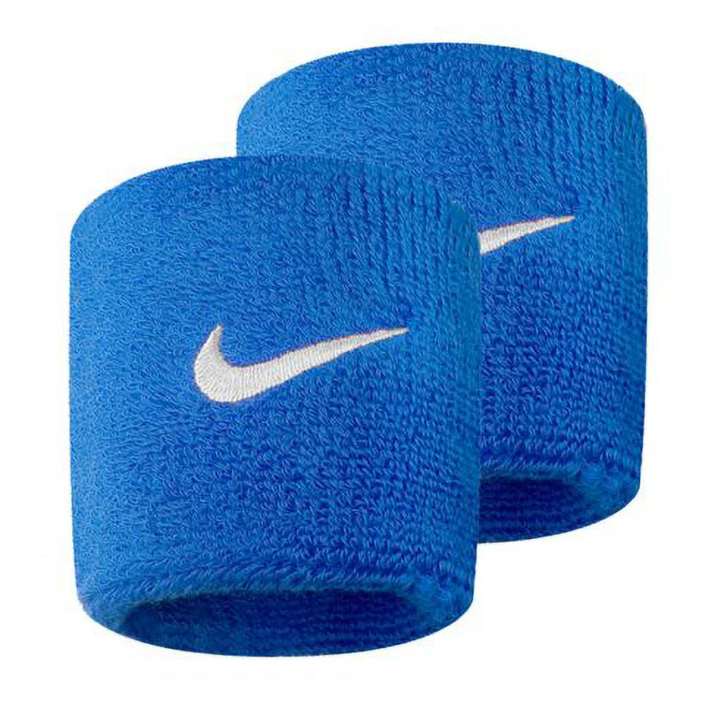 Royal Blue - Back - Nike Unisex Adults Swoosh Wristband (Set Of 2)