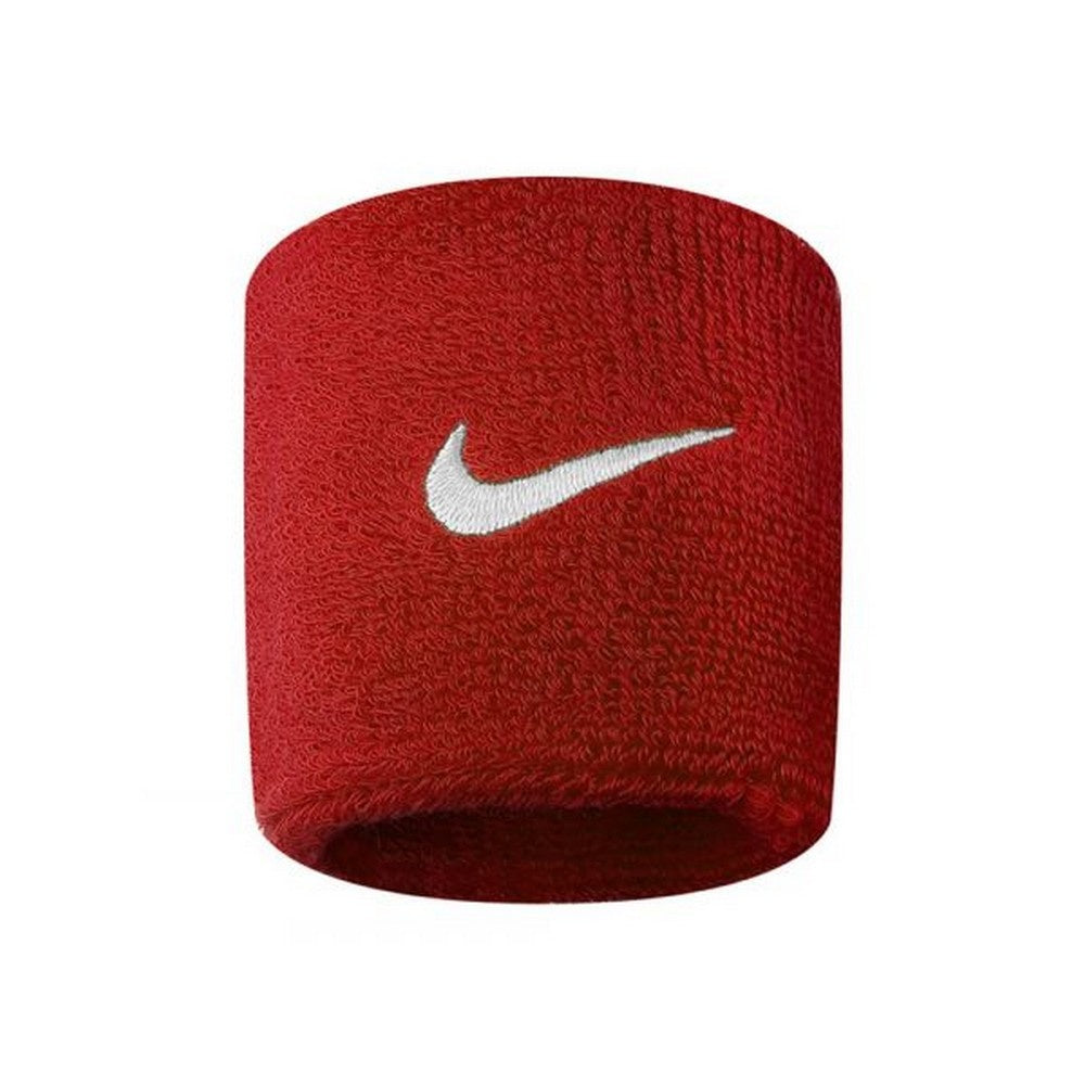 Red - Lifestyle - Nike Unisex Adults Swoosh Wristband (Set Of 2)