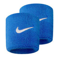 Royal Blue - Front - Nike Unisex Adults Swoosh Wristband (Set Of 2)