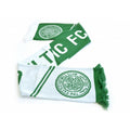 Green-White - Front - Celtic FC Official Vertigo Jacquard Scarf