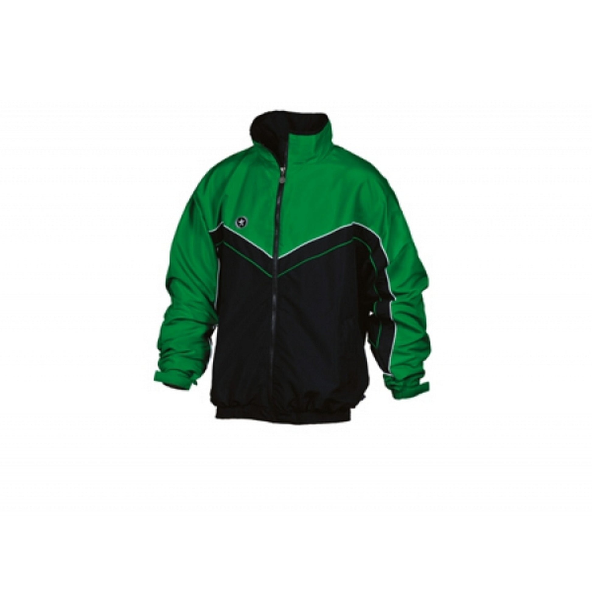 Emerald Green- Black - Front - Prostar Unisex Luna Jacket