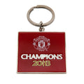 Red-Yellow - Back - Manchester United FC Official Football Champions 2013 Keyring