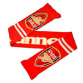 Red, yellow, white - Back - Arsenal FC 701 Gunners Jacquard Knit Scarf