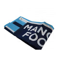 Blue - Lifestyle - Manchester City FC Wordmark Stripes Flag