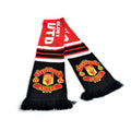 Red-Black-White - Back - Manchester United FC Glory Jacquard Knit Scarf