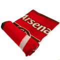 Red - Back - Arsenal FC Pulse Design Fleece Blanket