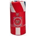 Red - Pack Shot - Arsenal FC Pulse Design Fleece Blanket
