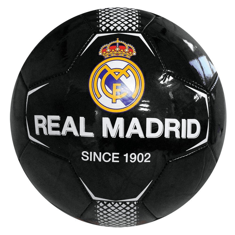 Black - Front - Real Madrid CF Since 1902 26 Panel Football