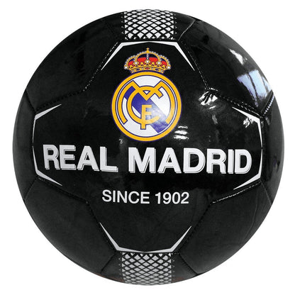 Black - Front - Real Madrid CF Since 1902 26 Panel Football