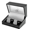 Silver - Front - Liverpool FC Crest Boxed Silver Plated Cufflinks