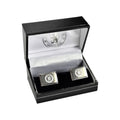 Silver - Back - Chelsea FC Boxed Stainless Steel Cufflinks