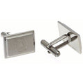 Silver - Front - Chelsea FC Boxed Stainless Steel Cufflinks