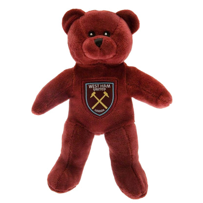 Red - Front - West Ham United FC Official Crest Design Bear