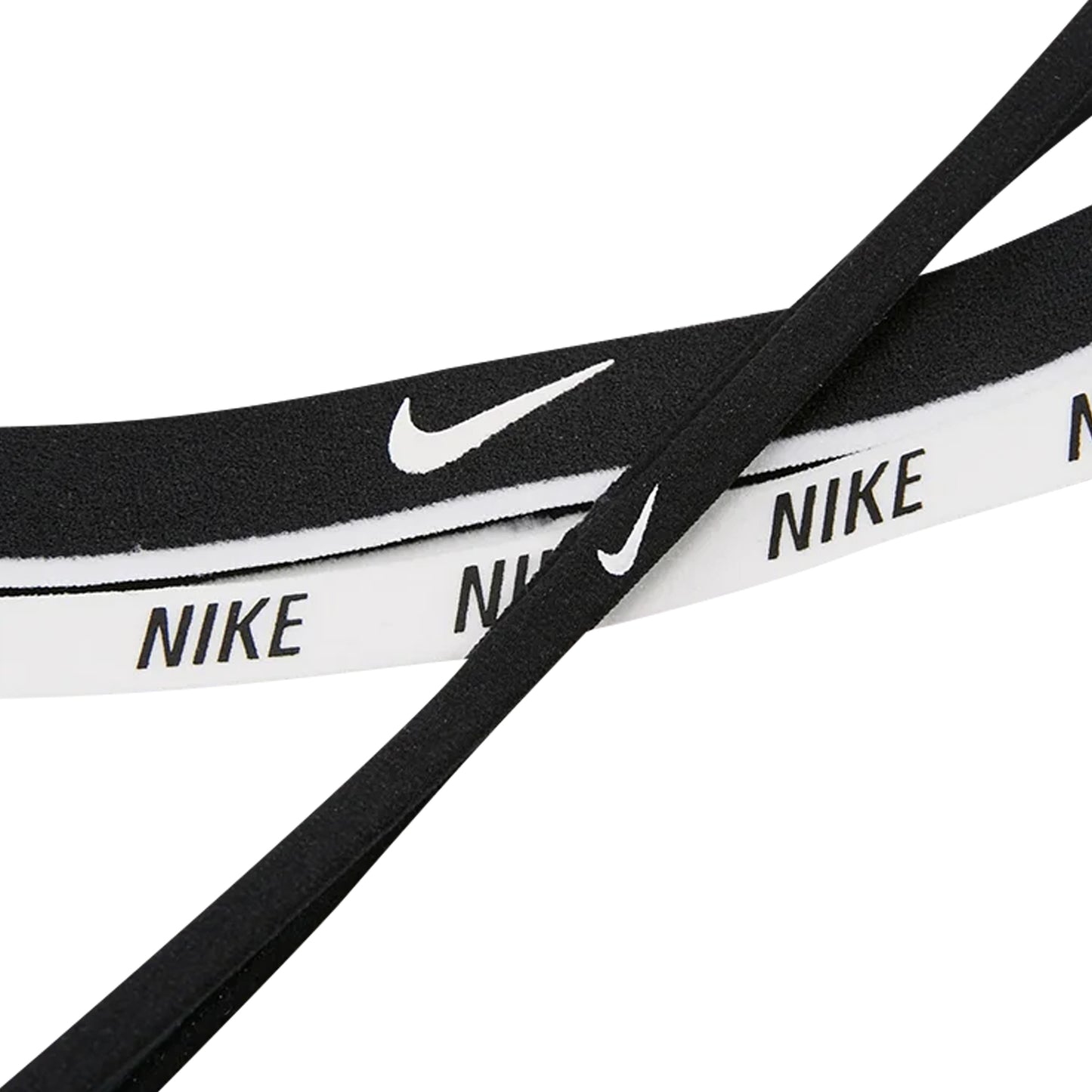 Black-White - Back - Nike Mixed Width Headbands 3 Pack