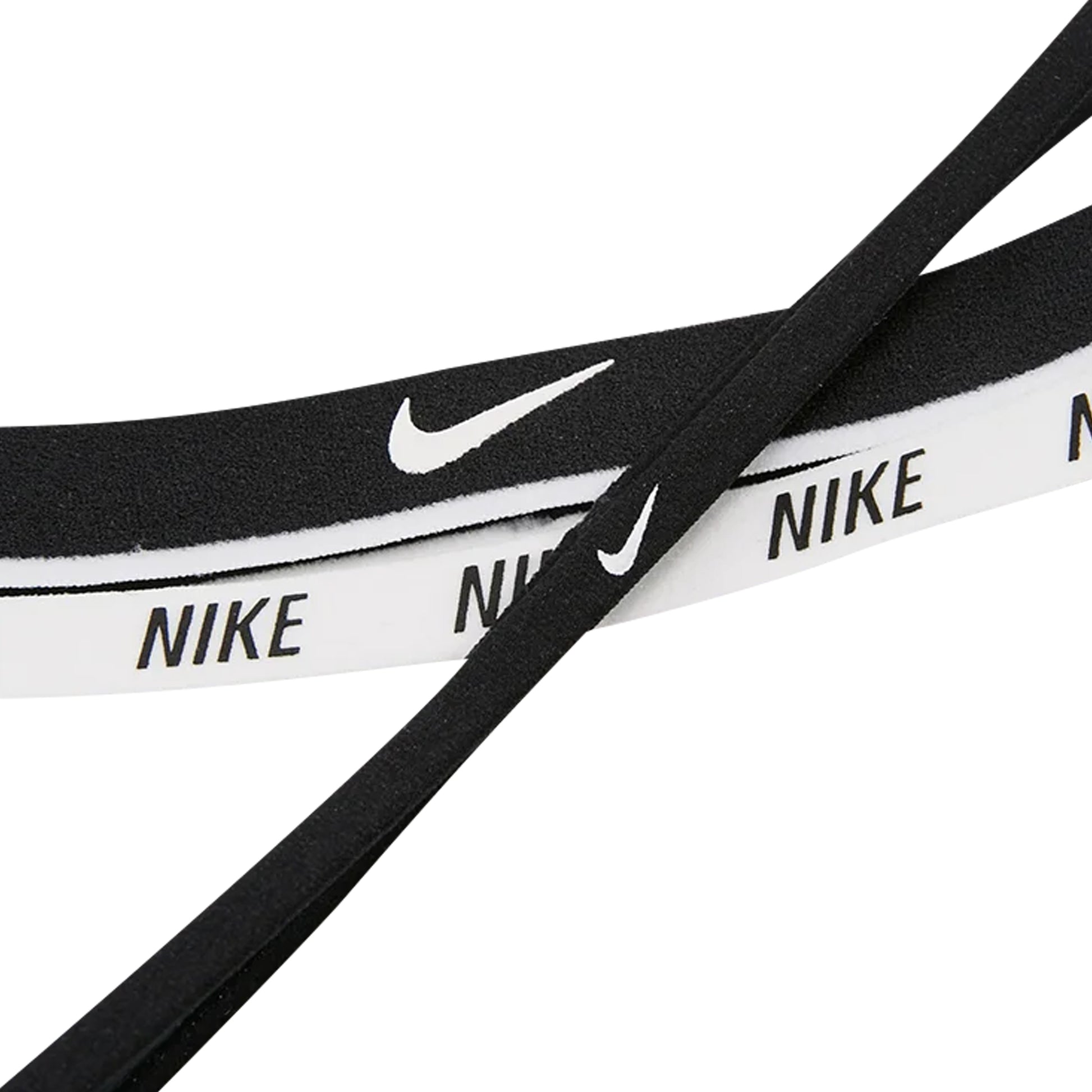 Black-White - Back - Nike Mixed Width Headbands 3 Pack