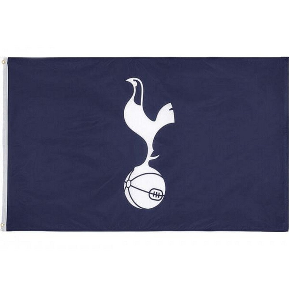 Navy Blue - Front - Tottenham Hotspur FC Core Crest Flag