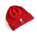 Red - Front - Liverpool FC Official Adults Knitted Turn Up Hat