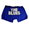 Blue - Back - Chelsea FC Official Childrens Boys Football Boxer Shorts