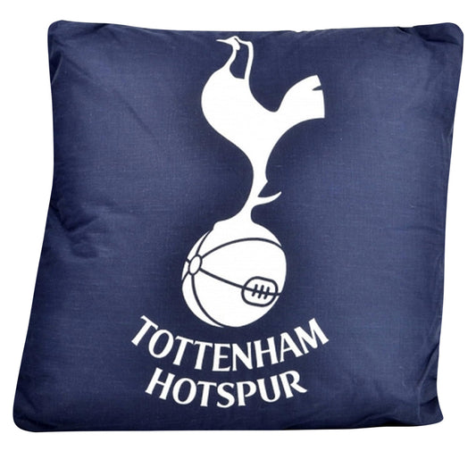 Navy-White - Front - Tottenham Hotspur FC Official Football Crest Cushion