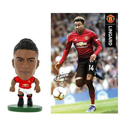 Red - Back - Manchester United Jesse Lingard 2019 Soccerstarz Model