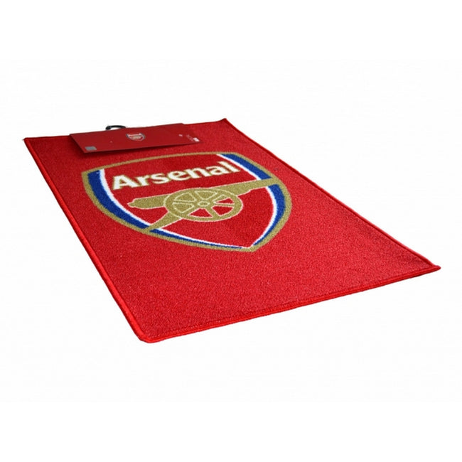 Red-Gold - Back - Arsenal FC Official Football Crest Rug