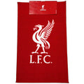 Red-White - Front - Liverpool FC Official Football Crest Rug