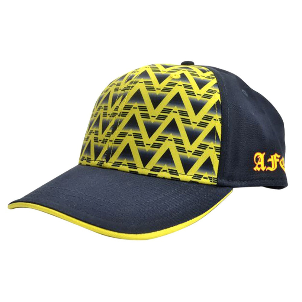 Navy-Yellow - Front - Arsenal FC Bruised Banana Baseball Cap
