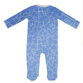 Sky Blue - Back - Manchester City FC Baby Sleepsuit