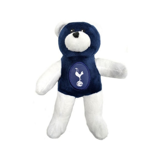 Navy-White - Front - Tottenham Hotspur FC Solid Teddy Bear