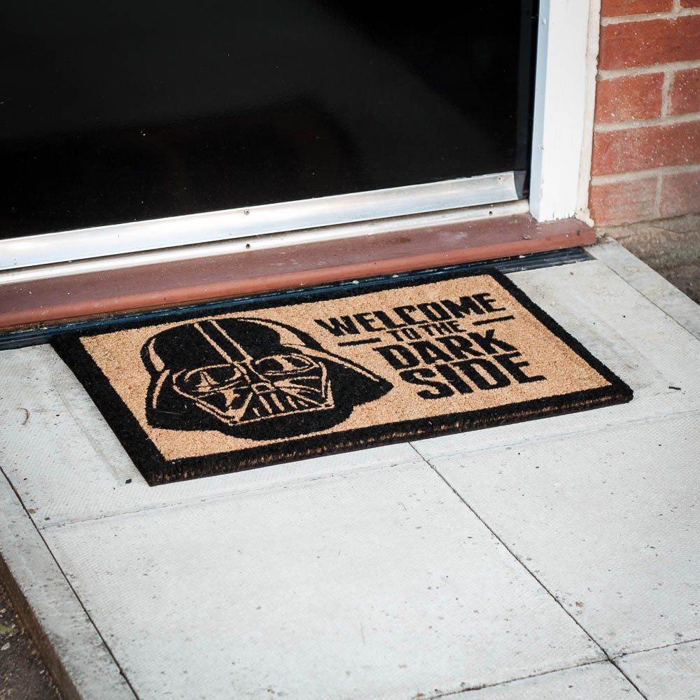 Black-Brown - Side - Star Wars Welcome To The Dark Side Door Mat
