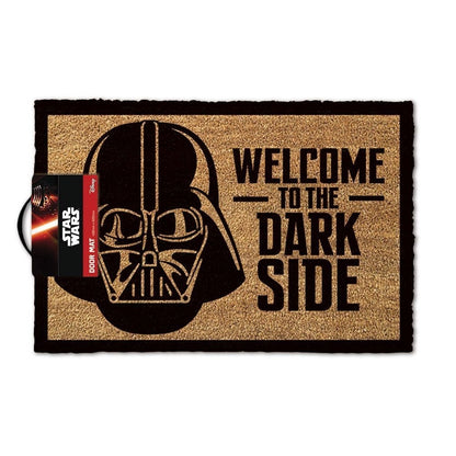 Black-Brown - Front - Star Wars Welcome To The Dark Side Door Mat